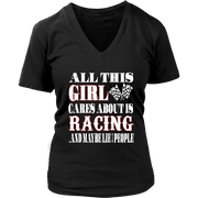 racing girl t-shirts