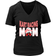 go kart racing mom t-shirts