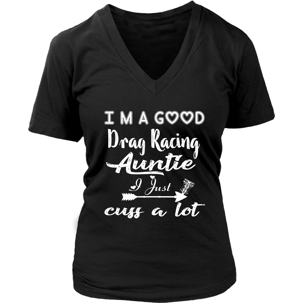 drag racing women's t-shirts