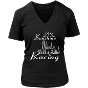 racing women's t-shirts