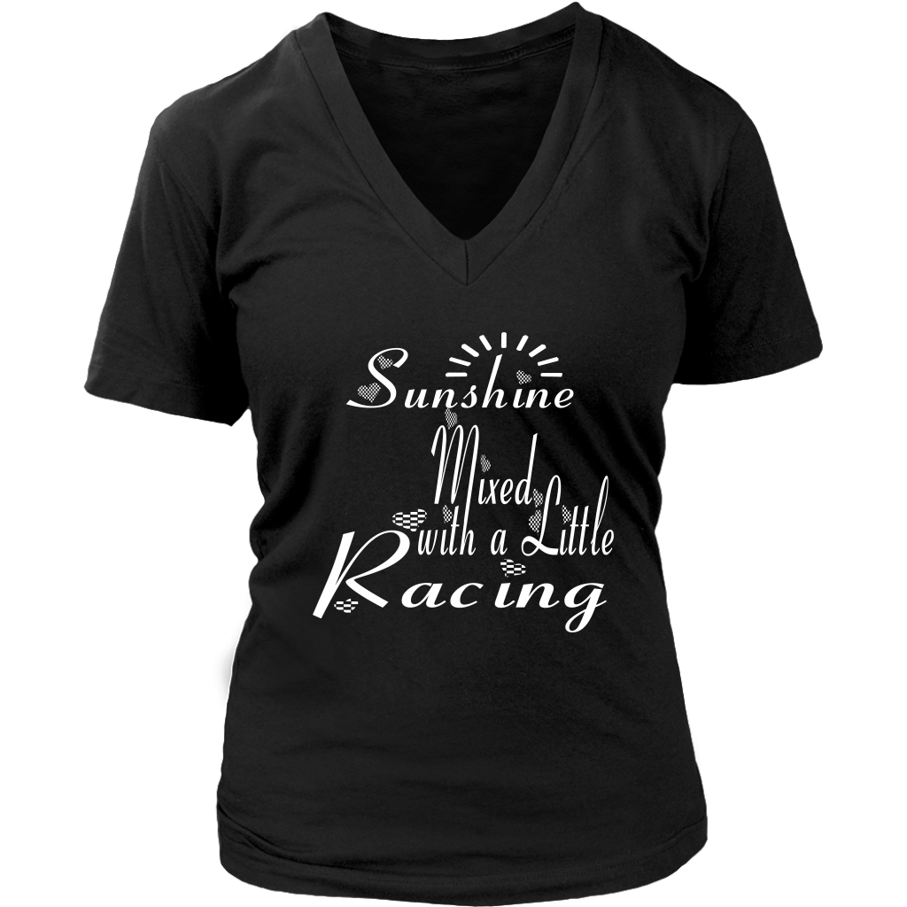 racing women's t-shirts