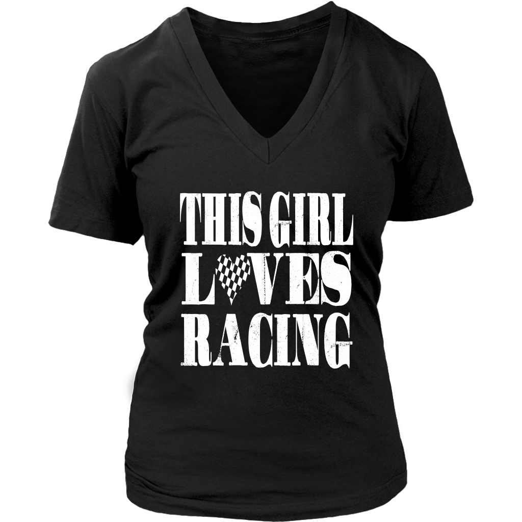 racing girl t-shirts