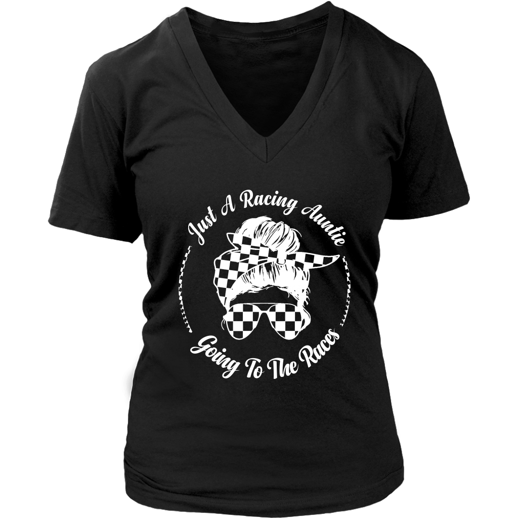 racing auntie t shirts