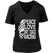 dirt track racing girl t-shirts