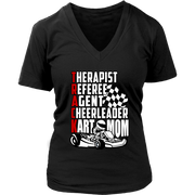 go Kart racing mom t-shirts