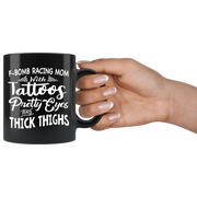 racing mom mug