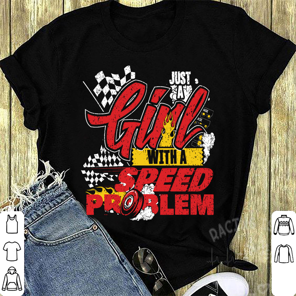 Just A Girl With A Speed Problem T-Shirts!