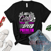 racing girl t-shirts