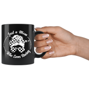 racing mom mug