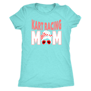 go kart racing mom t-shirts