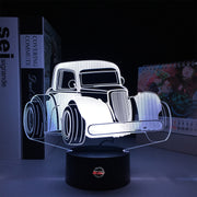 Legend Car 3D Led Lamp