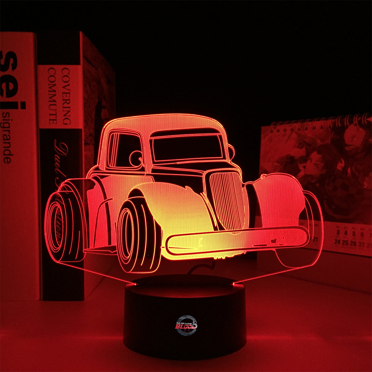 Legend Car 3D Led Lamp