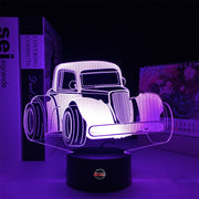 Legend Car 3D Led Lamp