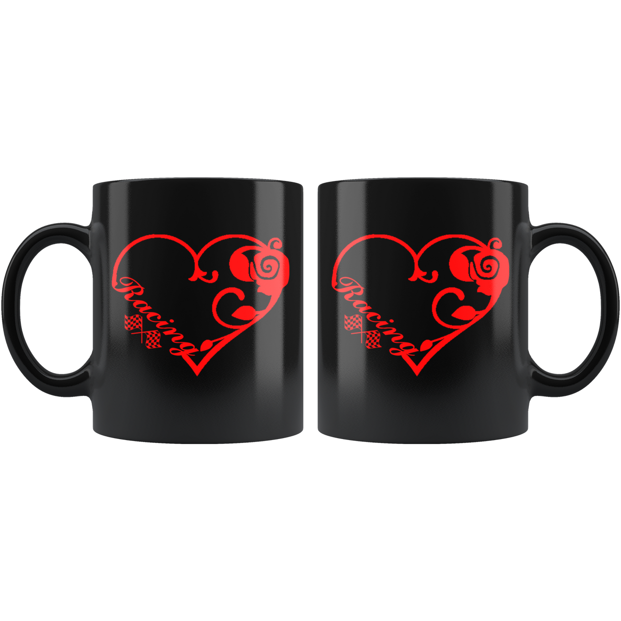 Racing Heart Red Mug!