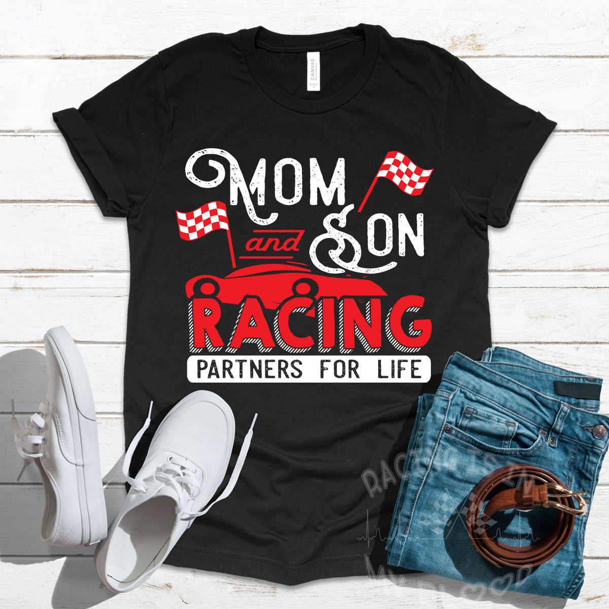 racing mom t-shirts