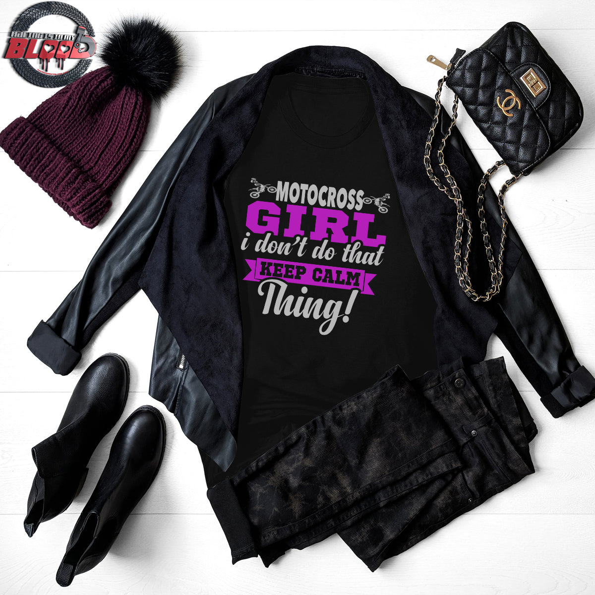 motocross girl t-shirts