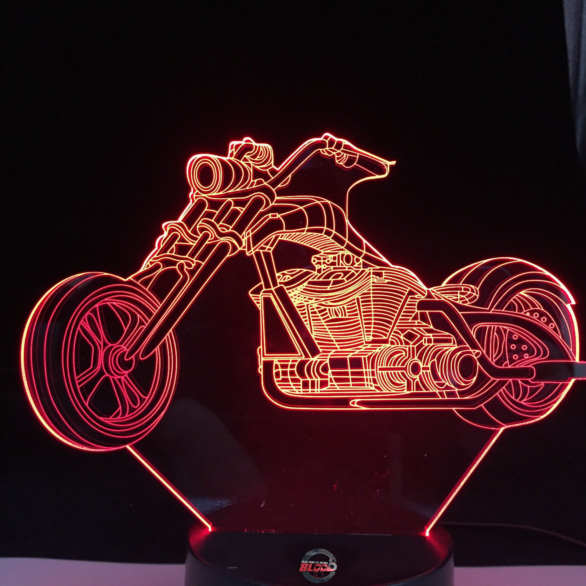 Motorcycle 3d Led Lamp