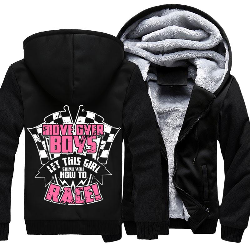 Superwarm Move Over Boys Let this Girl Show You How To Race Jackets