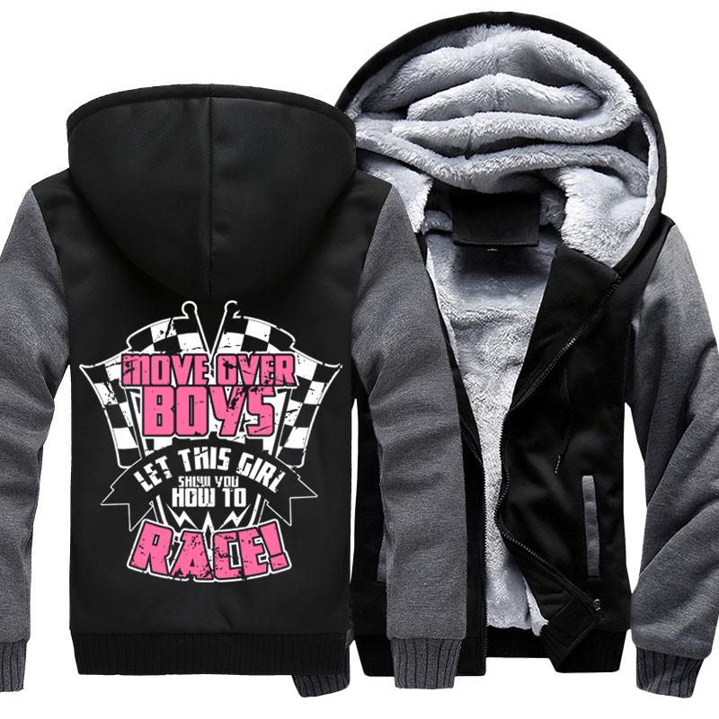 Superwarm Move Over Boys Let this Girl Show You How To Race Jackets