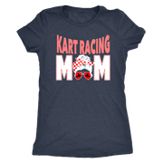 go kart racing mom t-shirts
