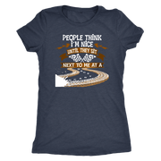 dirt track racing girl t-shirts