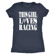 racing girl t-shirts