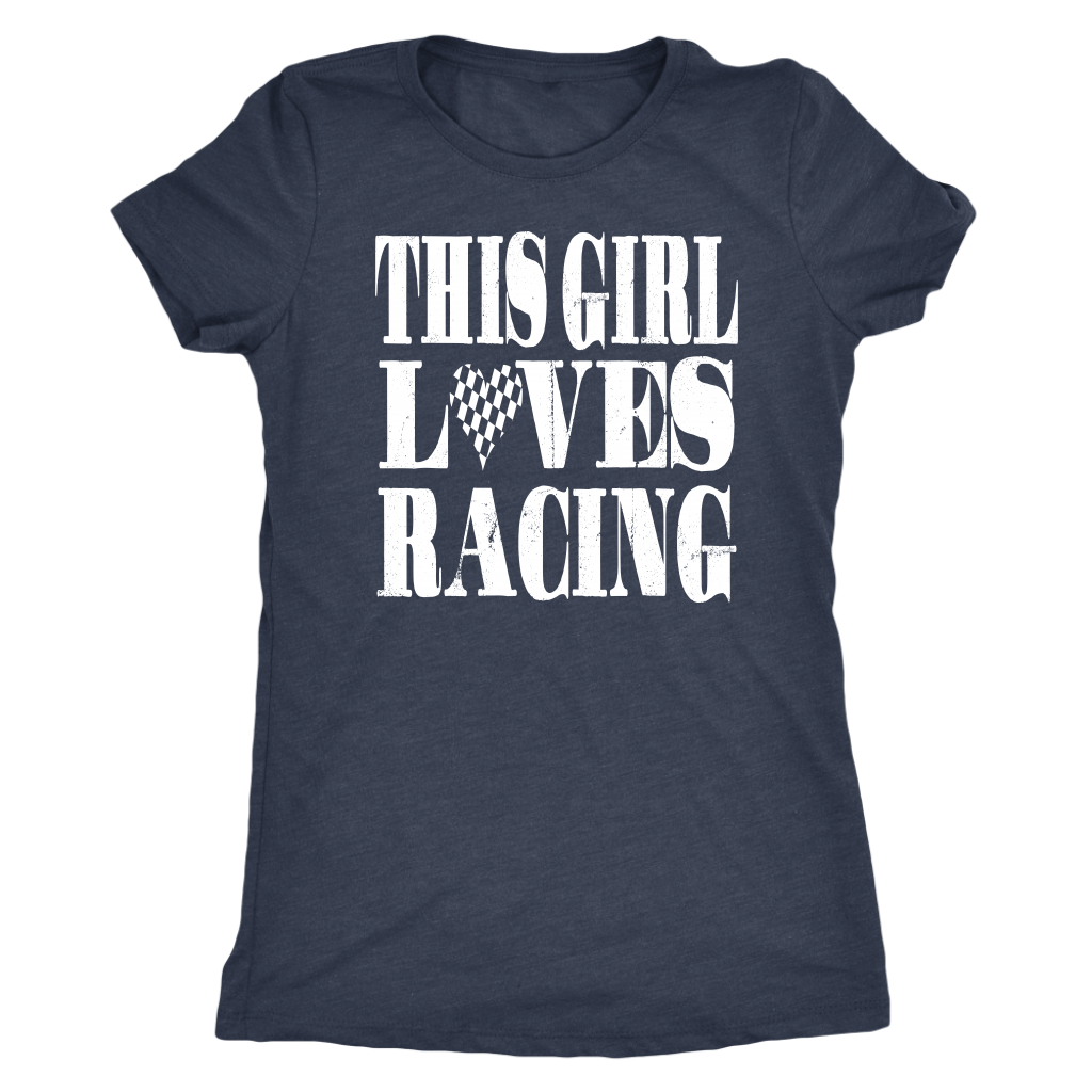 racing girl t-shirts