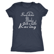 racing women's t-shirts