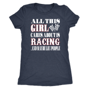 racing girl t-shirts