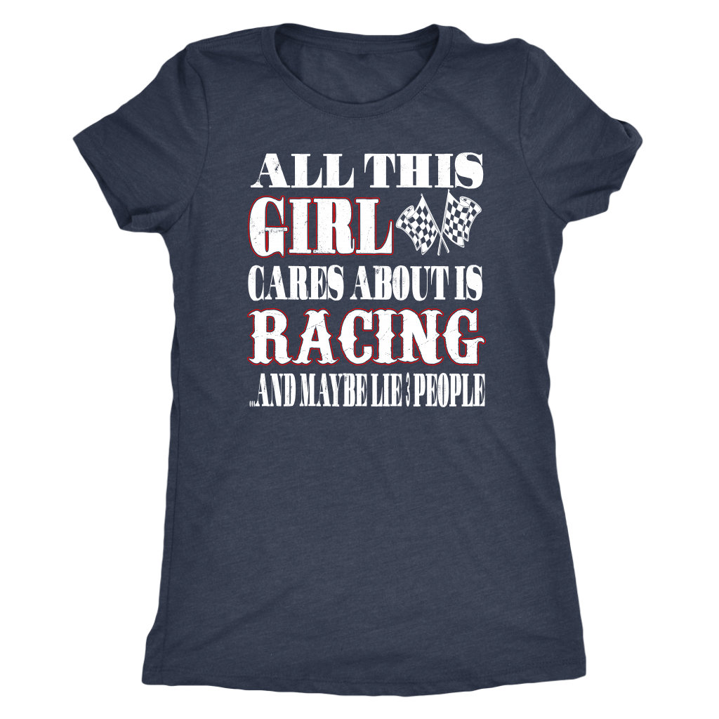 racing girl t-shirts