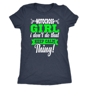 motocross girl t-shirts