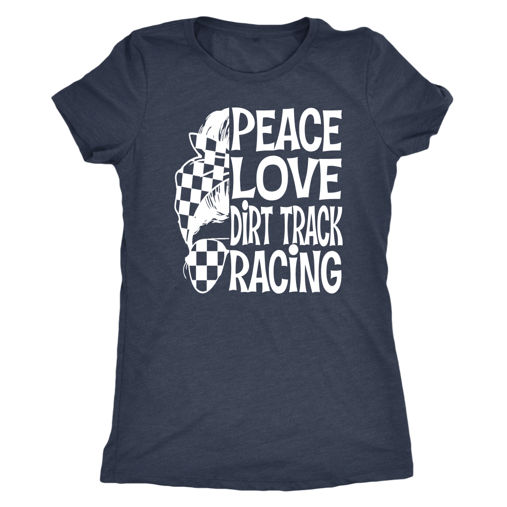 dirt track racing girl t-shirts