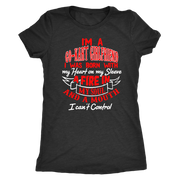 go kart racing girlfriend t-shirts