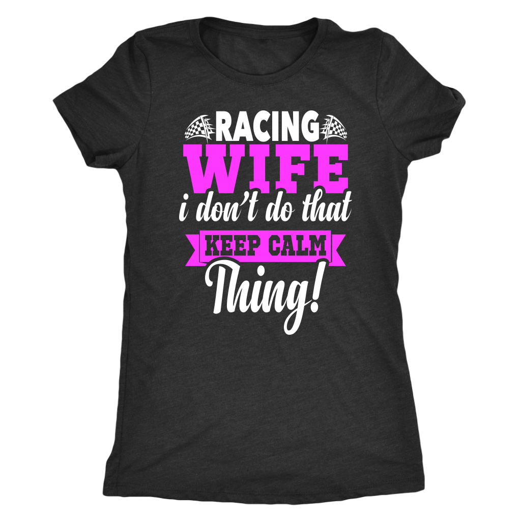 racing wife t-shirts