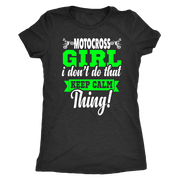 motocross girl t-shirts