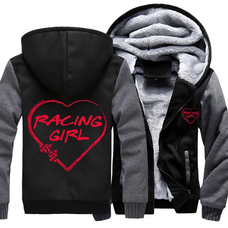 Superwarm Racing Girl Heart Jackets RV