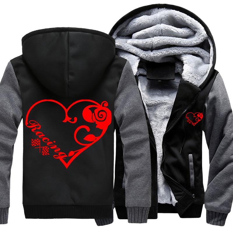 racing heart jacket