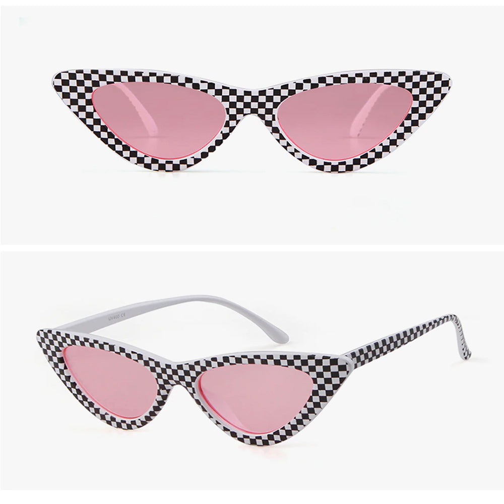 Racing Checkered Sunglasses