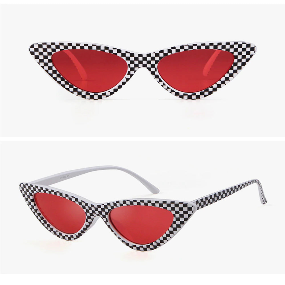 Racing Checkered Sunglasses