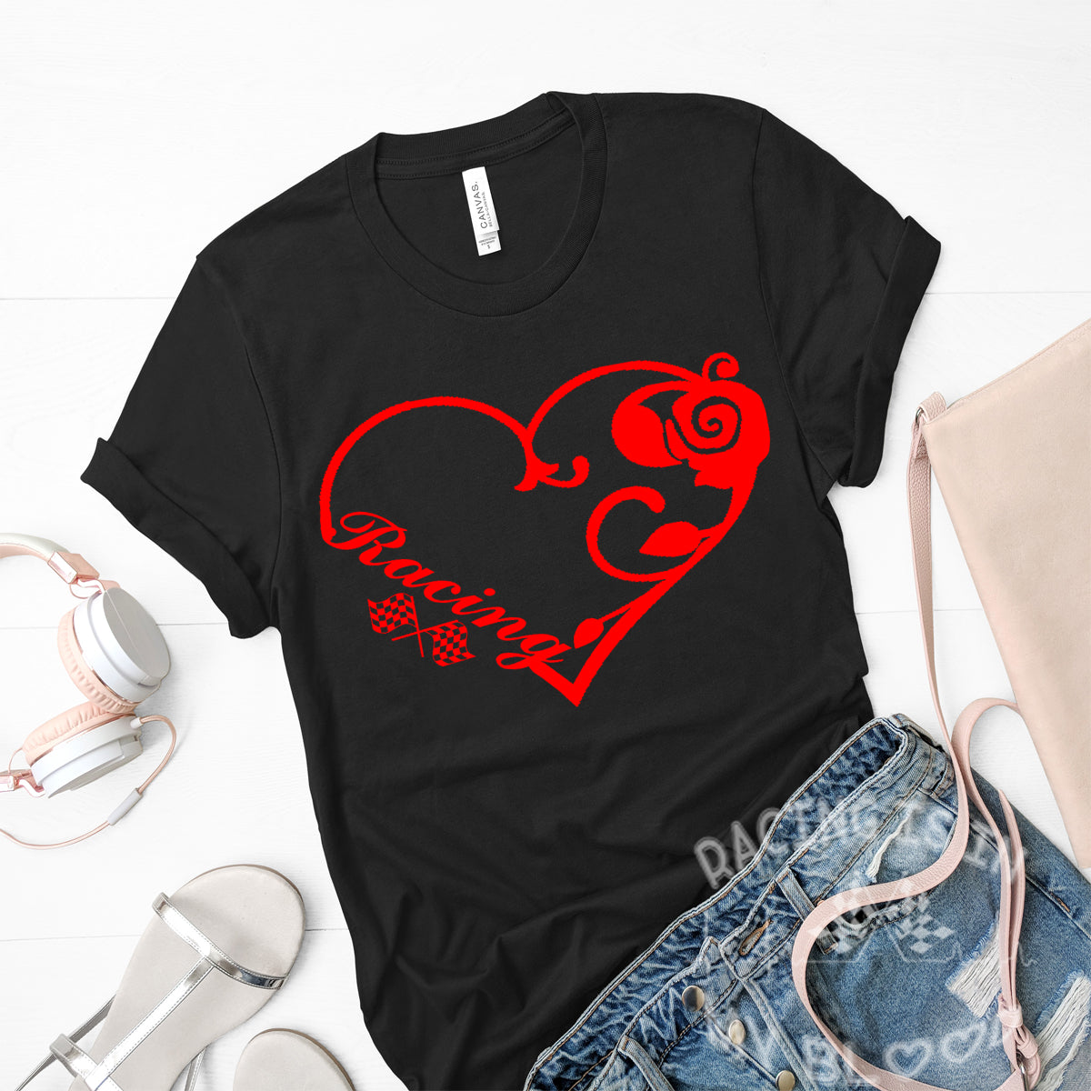 Racing Heart Red Version T-Shirts!