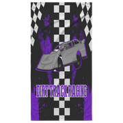 Dirt Track Racing Late Model Beach Towel