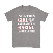 racing girl t-shirts