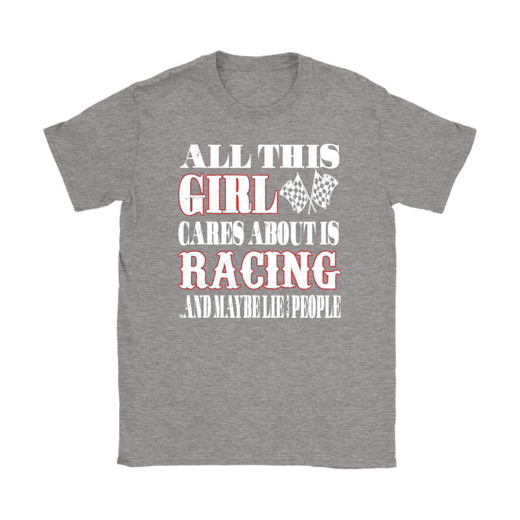 racing girl t-shirts