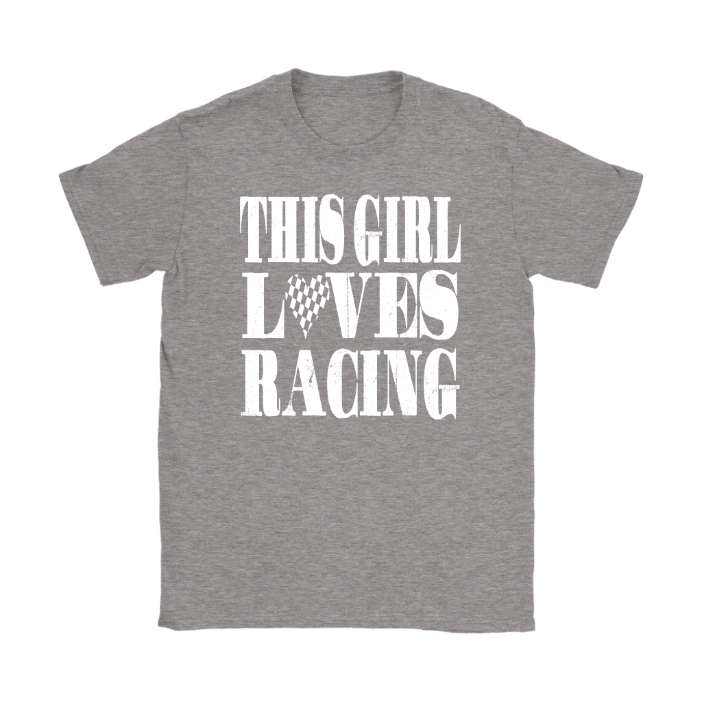 racing girl t-shirts