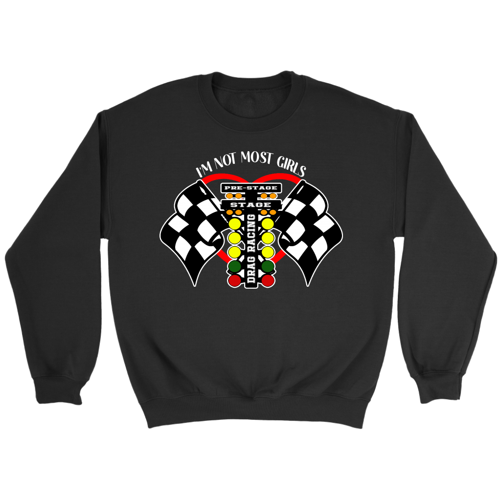 I'm Not Most Girls Drag Racing Tanks/Hoodies!