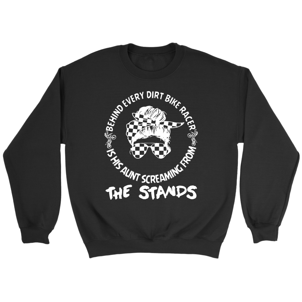 dirt bike aunt t-shirts