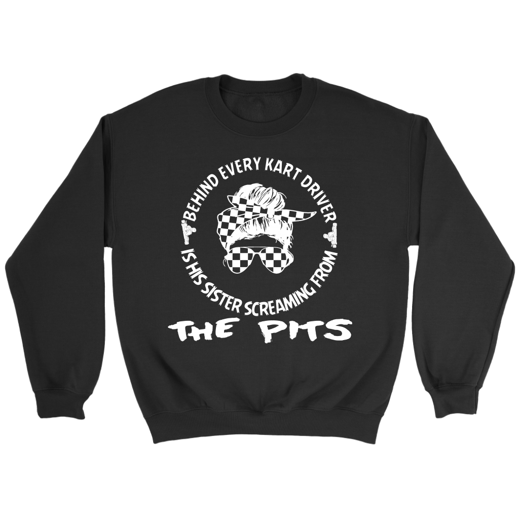 kart racing sister t-shirts