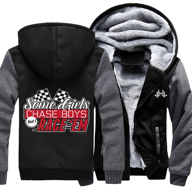 Some Girls Chase Boys Racing Jacket 〡 FREE SHIPPING!