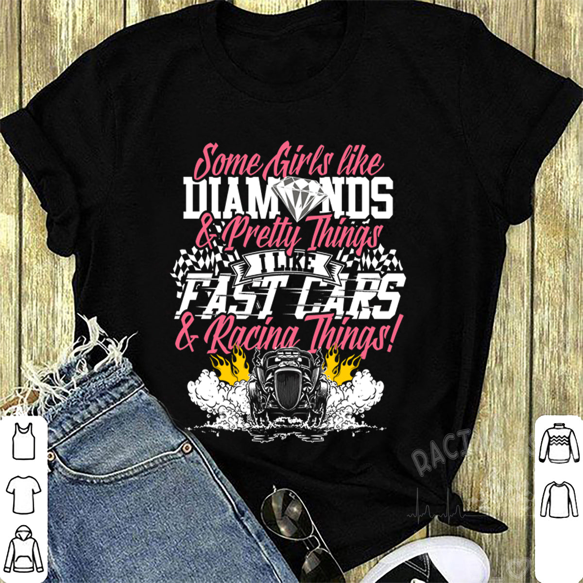 Racing girl T-Shirts