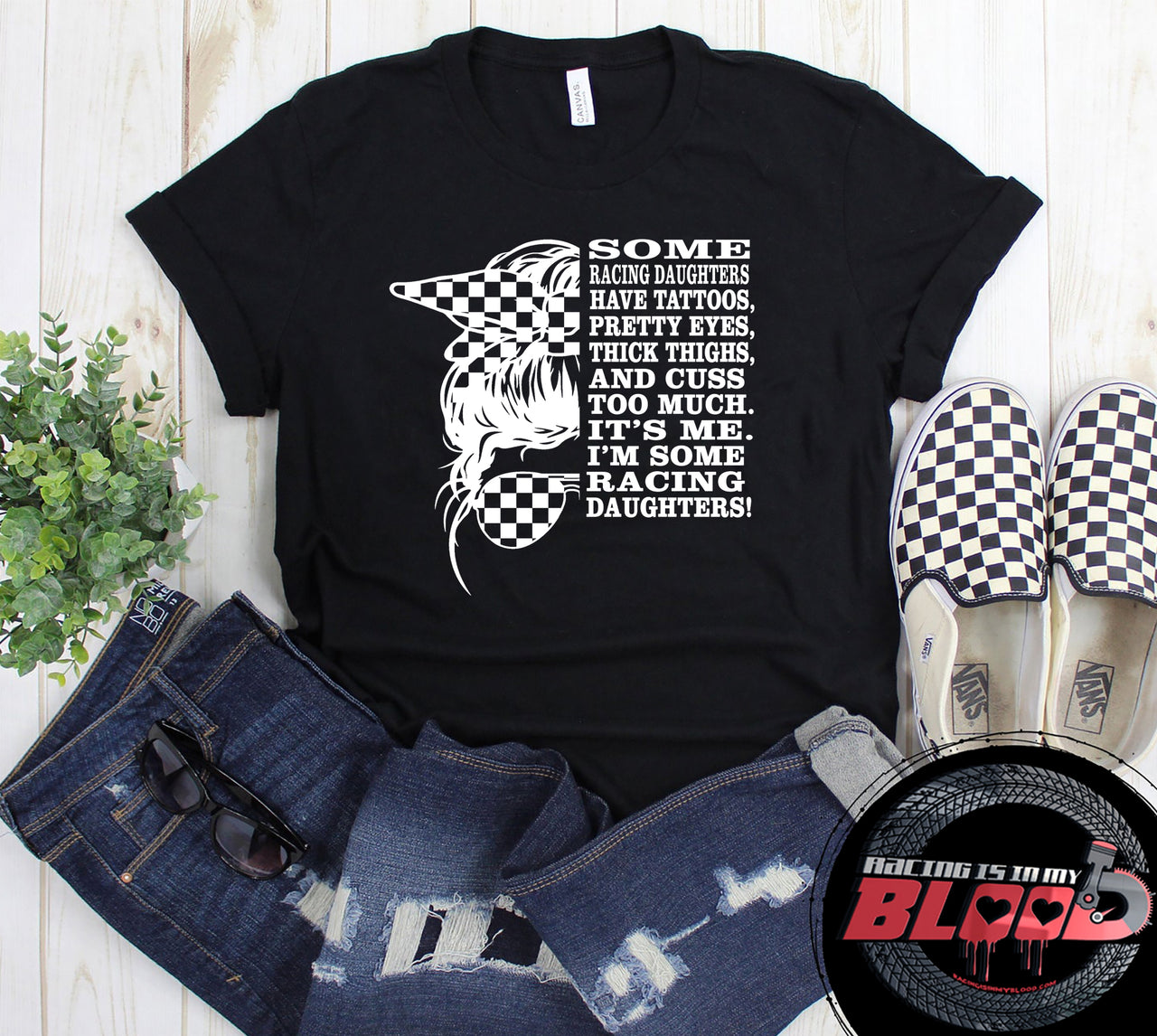racing daughter t-shirts